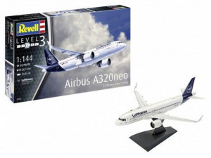 Revell 1:144 63942 Model Set Airbus A320 neo Luftha