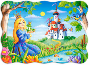 Castorland  B-03679-1 The Princess and the Frog,Puzzle 30 Teil