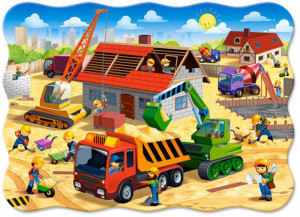 # Castorland  B-03686-1 House in Construction,Puzzle 30 Teile