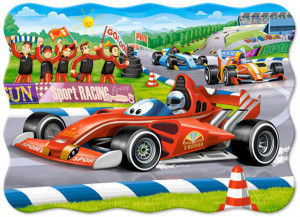 Castorland  B-03761-1 Racing Bolide, Puzzle 30 Teile