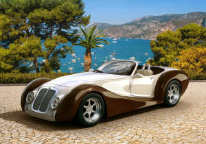 # Castorland  B-53094 Roadster in Riviera, Puzzle 500 Teile