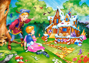 Castorland  B-066216 Hansel & Gretel , Puzzle 60 Teile