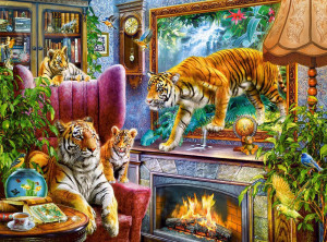 Castorland  C-300556-2 Tigers Coming to Life, Puzzle 3000 Teile