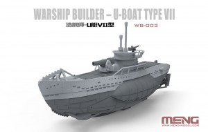 MENG-Model  WB-003 Warship Builder- U-Boat Type VII (Cartoon Model)