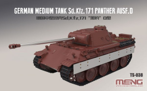 MENG-Model 1:35 TS-038 German Medium Tank Sd.Kfz.171 Panther Ausf.D
