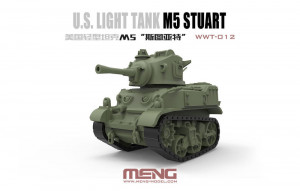 MENG-Model  WWT-012 U.S. Light Tank M5 Stuart (Cartoon Model