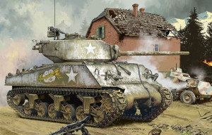 MENG-Model 1:35 TS-043 U.S.Medium Tank M4A3 (76)W