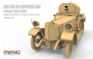 MENG-Model 1:35 VS-010 British RR Armored Car Pattern 1914/1920
