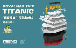 MENG-Model  MOE-001 Royal Mail Ship Titanic (CARTOON MODEL)