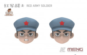 MENG-Model  MOE-006 Red Army Soldier (CARTOON FIGURE MODEL)