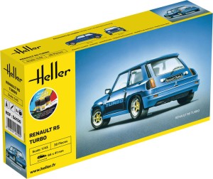 Heller 1:43 56150 STARTER KIT Renault R5 Turbo