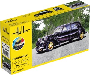 Heller 1:43 56159 STARTER KIT Citroen 11 CV