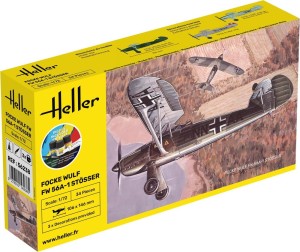 Heller 1:72 56238 STARTER KIT Focke Wulf FW 56A-1 Stösser