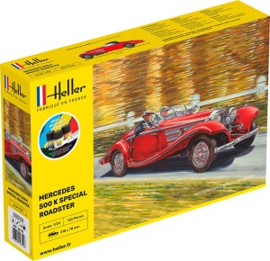 Heller 1:24 56710 STARTER KIT 500 K Special Roadster