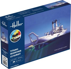 Heller 1:200 56615 STARTER KIT Titanic Searcher Le Suroit