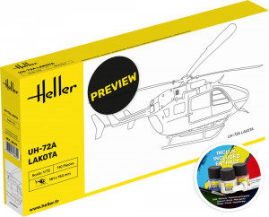 Heller 1:72 56379 STARTER KIT UH-72A Lakota