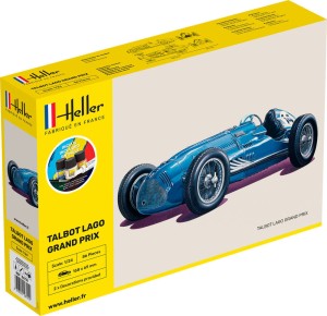 Heller 1:24 56721 STARTER KIT Talbot Lago Grand Prix