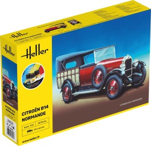 Heller 1:24 56729 STARTER KIT Citroen B14 Normande