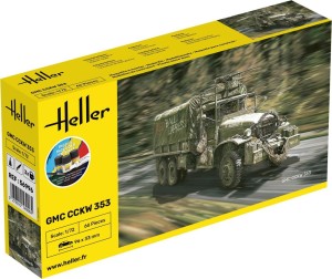 Heller 1:72 56996 STARTER KIT GMC CCKW 353