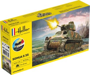 Heller 1:72 56875 STARTER KIT Somua S35
