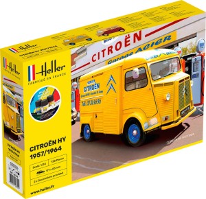 Heller 1:24 56744 STARTER KIT CITROEN HY 1957/1964
