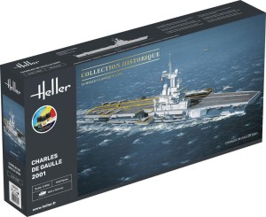 Heller 1:400 57072 STARTER KIT Charles de Gaulle