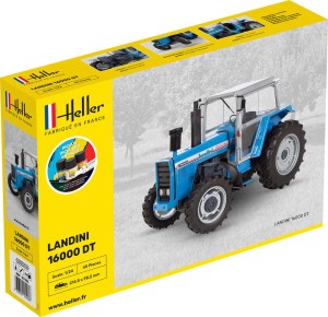 Heller 1:24 57403 STARTER KIT Landini 16000 DT