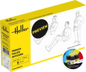 Heller 1:24 58751 STARTER KIT French Gendarmerie Officers