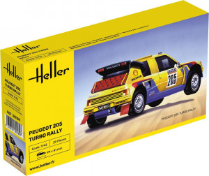 Heller 1:43 80189 Peugeot 205 Turbo Rally