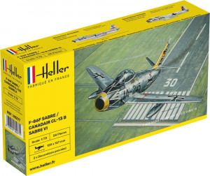 Heller 1:72 80277 F-86F SABRE / CANADAIR CL-13 B Sabre VI - NEU