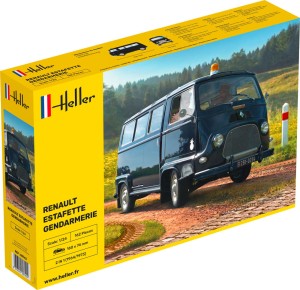 Heller 1:24 80742 Renault Estafette Gendarmerie
