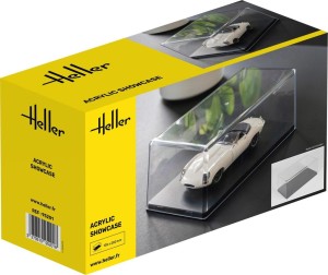 Heller  95201 Acrylic Showcase, 252 x 127 x 80 mm