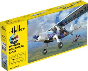 Heller 1:72 35304 STARTER KIT DO27/CASA C-127