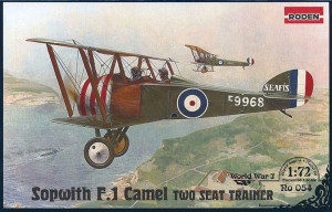 Roden 1:72 54 Sopwith T.F.1 Camel Two Seat Trainer