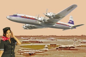 Roden 1:144 303 DC-7C Japan Air Lines