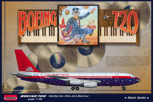 Roden 1:144 315 Boeing 720 Elton John 1974
