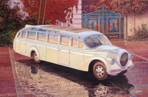Roden 1:72 724 Opel Blitzbus Ludewig Aero (1937)