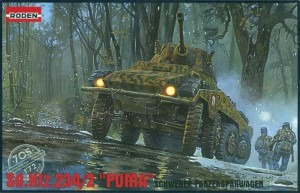 Roden 1:72 705 Schwerer Panzerspähwagen Sd.Kfz. 234/2 Puma