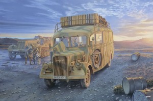 Roden 1:35 810 Opel Blitz Omnibus W39 Stabwagen
