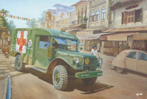 Roden 1:35 811 M43 3/4 ton 4x4 Ambulance Truck