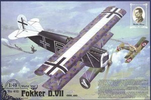 Roden 1:48 418 Fokker D.VII ( OAW) ''Walter Blume''