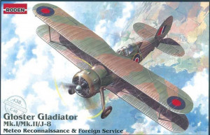 Roden 1:48 438 Gloster Gladiator Mk.I/Mk.II/J-8 Meteo Reconnaissance