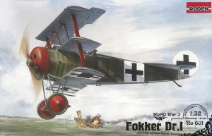 Roden 1:32 601 Fokker Dr.I