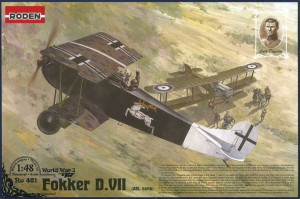 Roden 1:48 421 Fokker D.VII (Albatros built, early) Carl Degelow