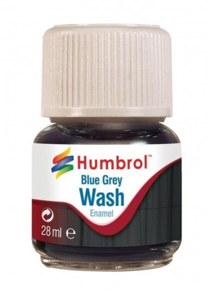 Humbrol  AV0206 Humbrol Enamel Wash Blue Grey 28 ml