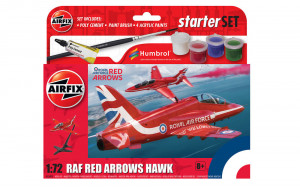 Airfix 1:72 A55002 Small Beginners Set Red Arrows Hawk
