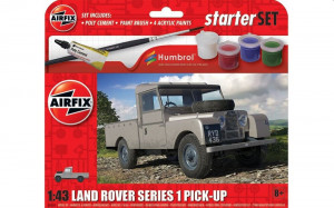 Airfix 1:43 A55012 Starter Set - Land Rover Series 1 - NEU
