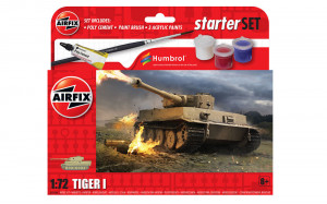 Airfix 1:72 A55004 Small Beginners Set Tiger 1