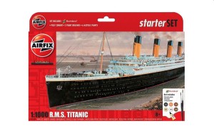 Airfix 1:1000 A55314 RMS Titanic Starter Set - NEU