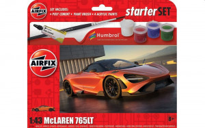 Airfix 1:43 A55006 Starter Set - McLaren 765 - NEU